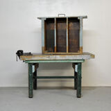 Old solid wood workbench 40/50