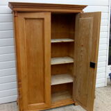 English pine cabinet