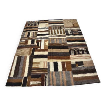 Kurdish Handmade Vintage Carpet sku 3049