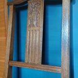 Paire de chaises cannées 1930, style louis XVI