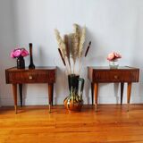 Pair of vintage bedside tables
