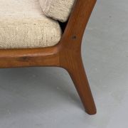 3-Seater Senator Sofa in Teak by Ole Wanscher for Cado, 1975