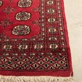 Tapis d'orient noué à la main en laine et soie