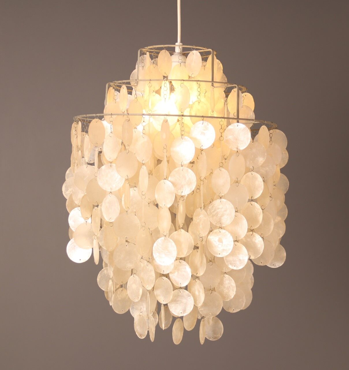 Ceiling lamp model 'FUN 1DM'  designed by Verner Panton  for Verpan, Denmark, 1960