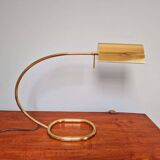 Grande lampe de bureau en laiton, Cosack Leuchten, 1970