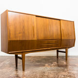 Danish Teak Highboard, 1960s