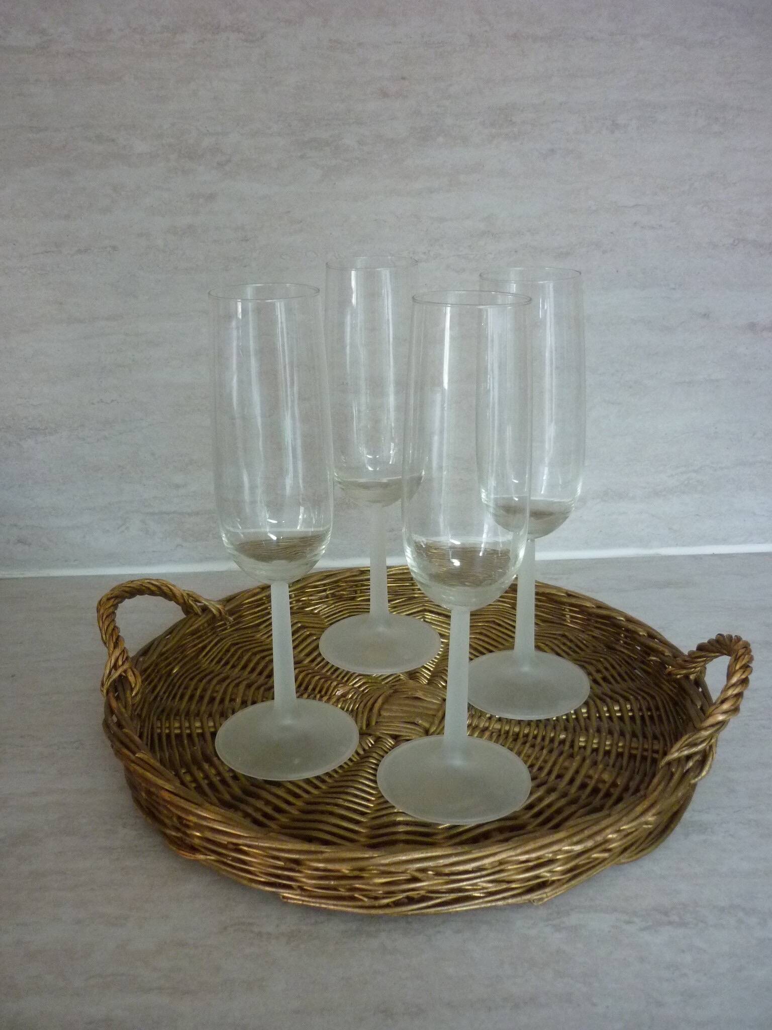 Grandes flûtes à champagne