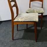 Vintage set of four rosewood dining chairs