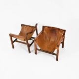 Set of 2 Safari Armchairs by Carlo Hauner for Forma, 1970s
