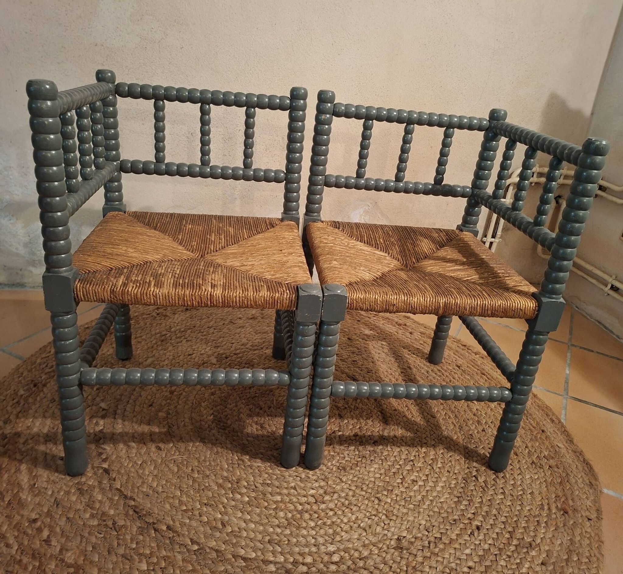 Pair of corner chairs
