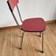 Red formica chair