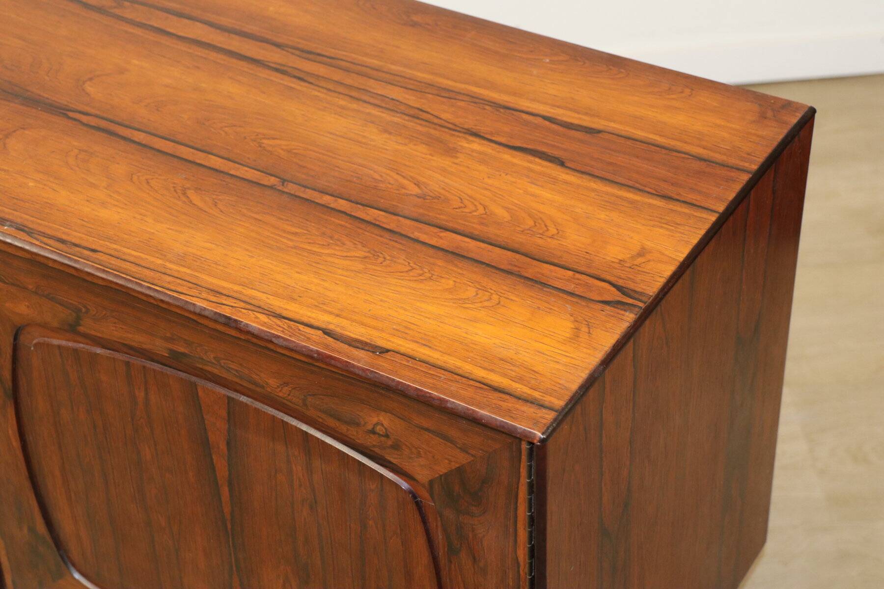 Scandinavian enfilade in rosewood by Fredrik Kayser, 1960