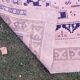 Vintage Turkish rug handmade 162x344 cm