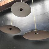 3 suspensions en tôles émaillées