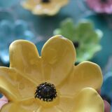 Set of 10 floral ceramic bowls, Bagnoles de l'Orne – years