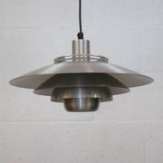 Silver Danish Jeka Metaltryk pendant Lamp - Model Dania 3020