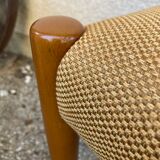 Set of 6 vintage Scandinavian chairs