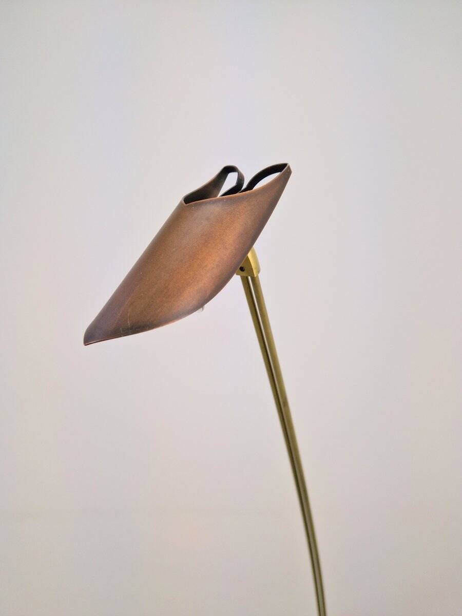 Modern Brass Lance Floor Lamp by Bernd Beisse, Germany, 1990s