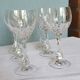 6 crystal glass Lorraine crafts