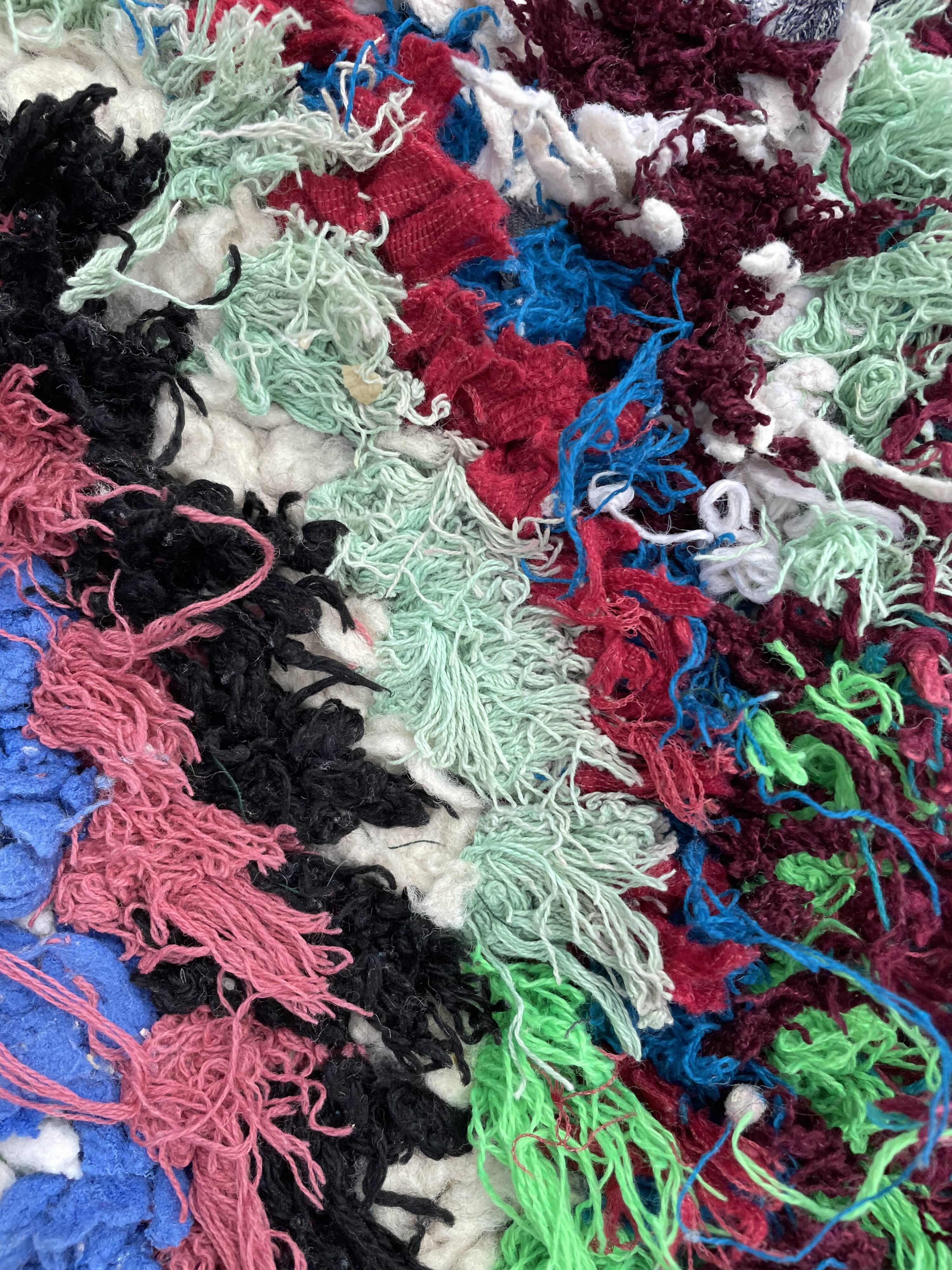 Moroccan Carpet Berbere Boucherouite