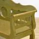 Antique pine bench, 1900s