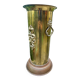 Brass umbrella stand from the 1950s, baroque style.