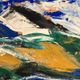Original Swedish Oil on Cardboard – "Mountains" by Svendolf Carlsson – Signed – Vintage and Framed – 70 × 45 cm (27.6" × 17.7")