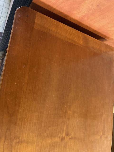 Cherry wood sideboard with 3 doors and 3 drawers