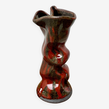 Vase froissé céramique Delahay P