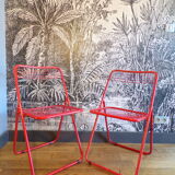 Pair of ted net mesh chairs ted net ikea