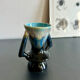 Vase soliflore en faience