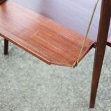 Wooden flap service, tea trolley, bar, living room furniture, vintage service, kitchen, decoration