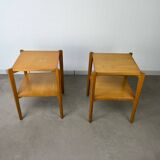 Pair of 1950s modernist side tables.