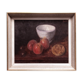 Tableau ancien nature morte signée boutet