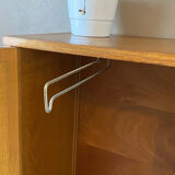 Vintage wicker high sideboard
