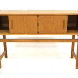 Scandinavian oak chest of drawers, Sweden, 1950