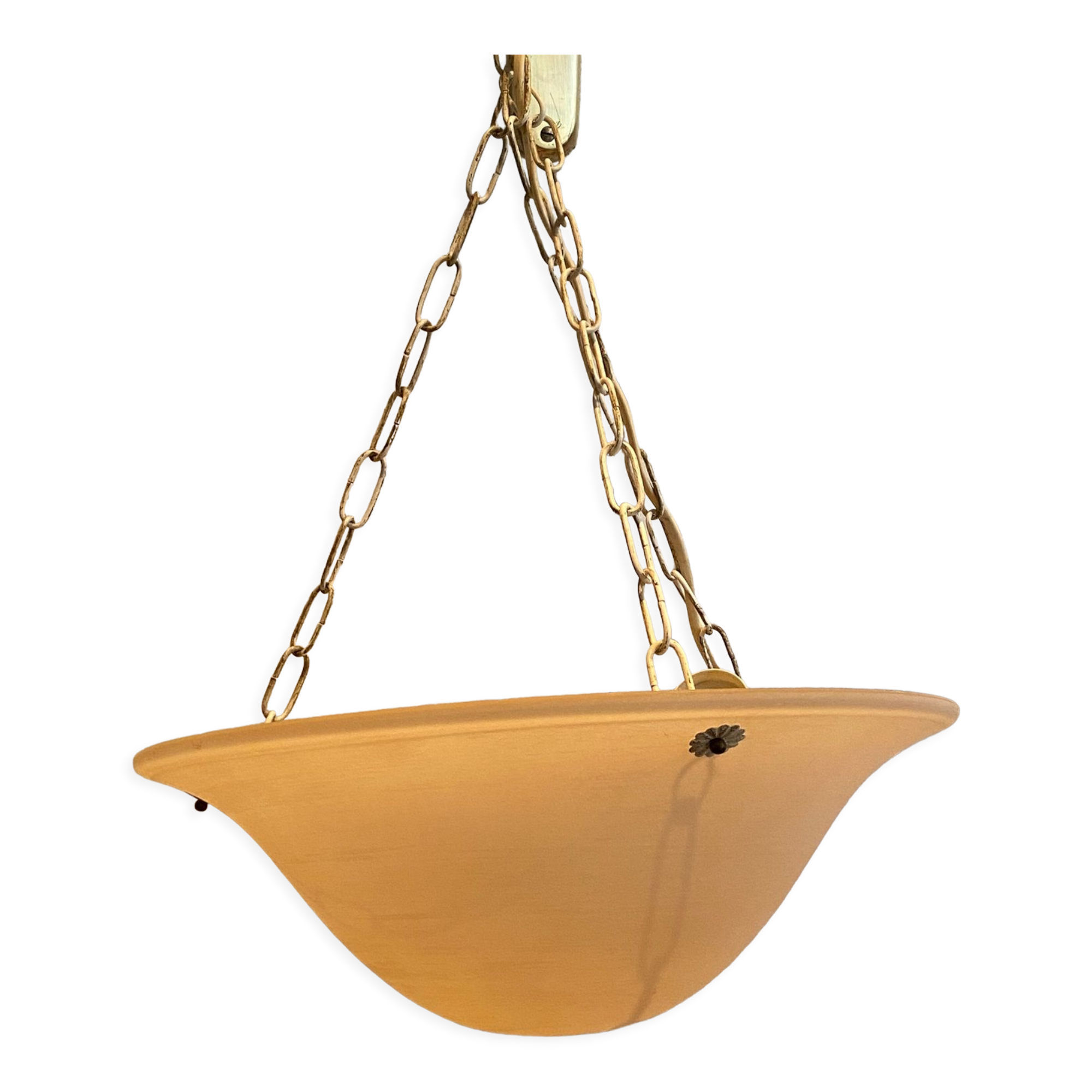 Suspension vasque art deco glass