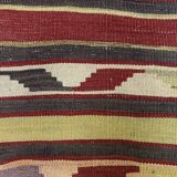Old Turkish narrow Kilim Runner 265x52 cm shabby chic, vintage kelim