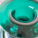 Blown glass vase signed holmegaard 1961
