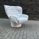 White Elda Joe Colombo chair Longhi, new condition!