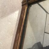 Louis Philippe mirror with gold leaf