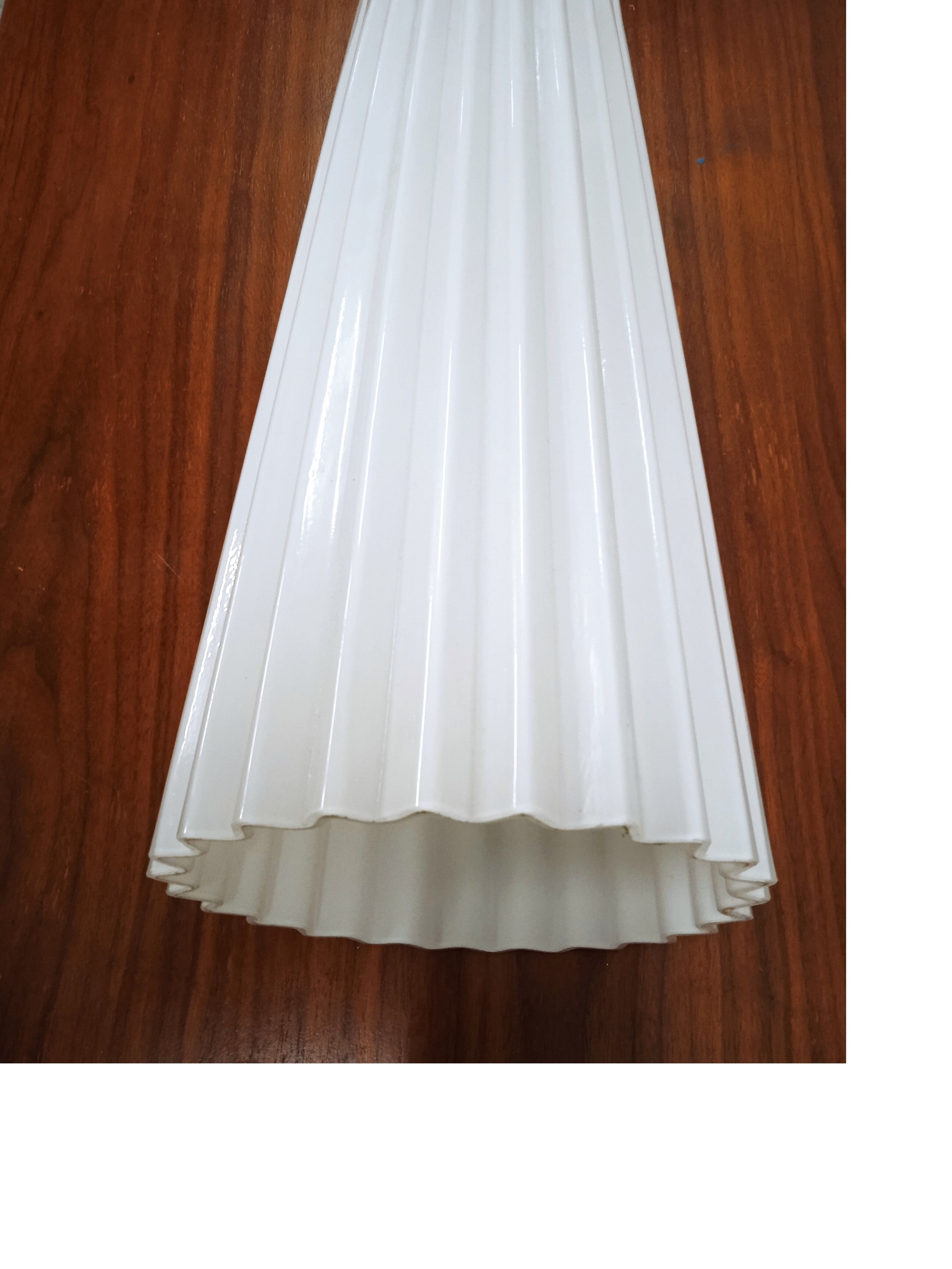 Scandinavian opaline hanging lamp