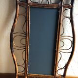 100 x 65 cm Bamboo mirror
