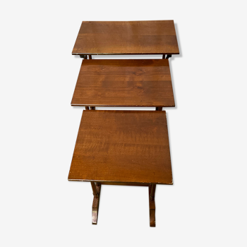 Cherry trundle tables