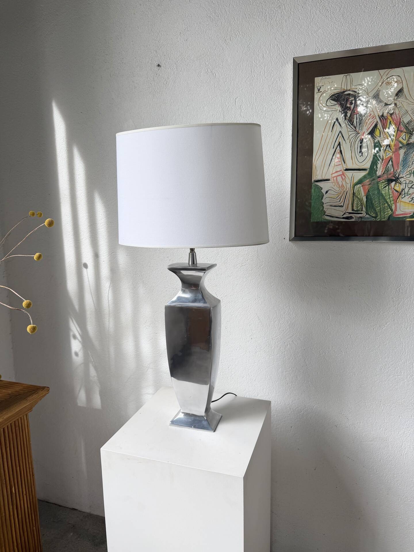XL lamp made of aluminium 1980