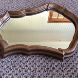 Miroir en bois doré