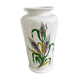 Porcelain vase botanical flowers