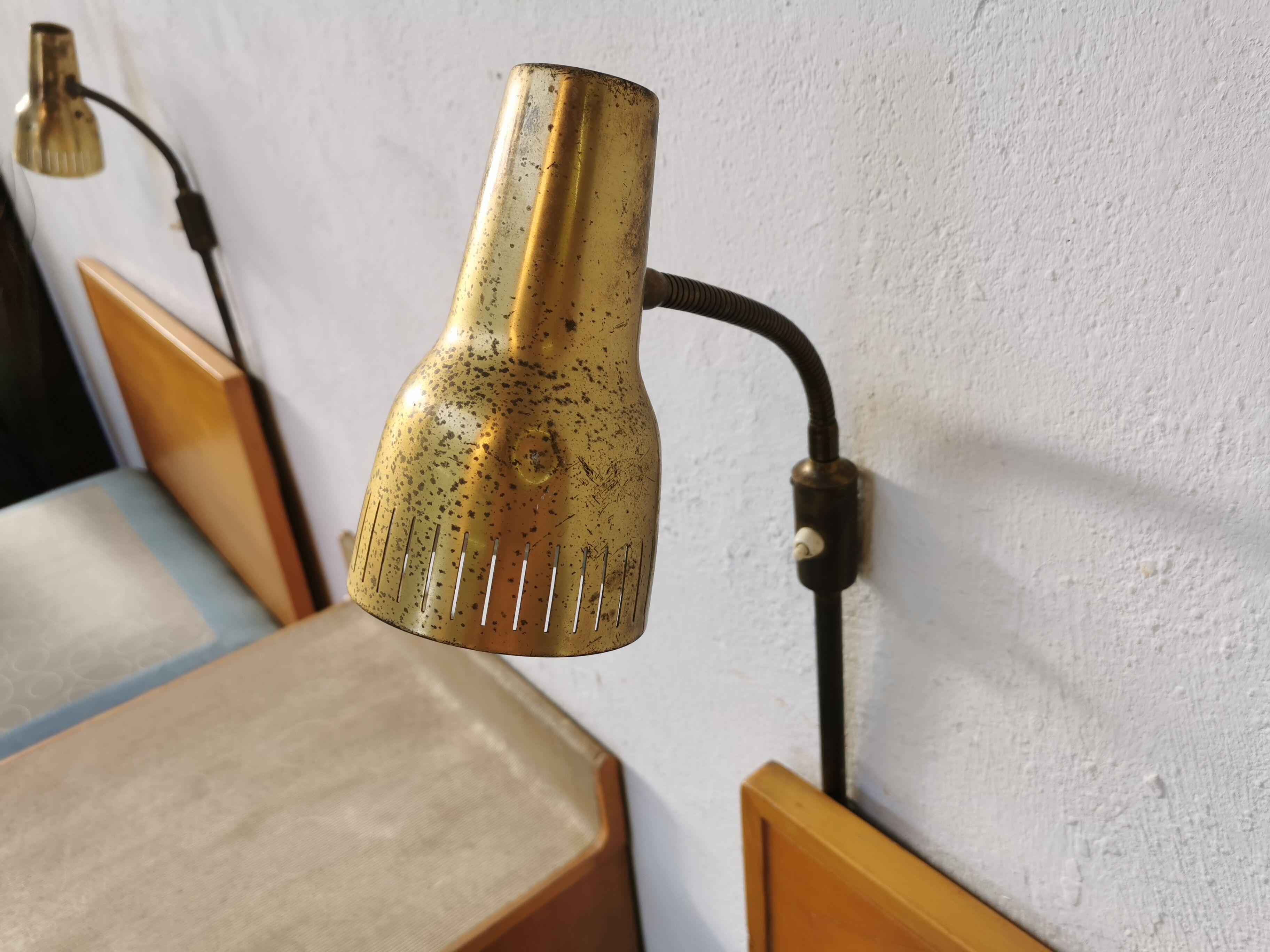 Vintage Scandinavian bed by NK