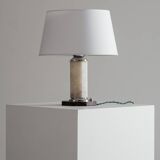 ART DECO ALABASTER LAMP, 1930s
