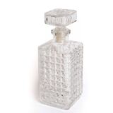 Whiskey decanter with spike pattern